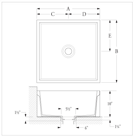 Florestone Mop Sinks Msr 2424 Msr 3624 Large View