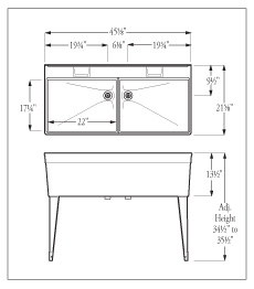 Florestone Utility Sinks Fmd